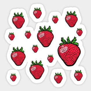 Strawberries Sticker